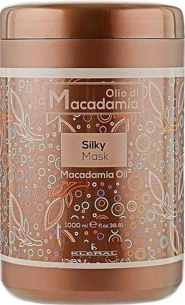 Маска-шовк з олією макадамії Kleral system 1000 мл. Olio Di Macadamia Silky mask.