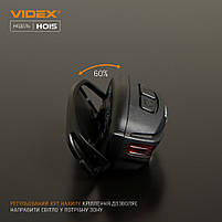 Ліхтарик LED налобний 330Lm 5000К чорний VLF-H015 Videx, фото 10