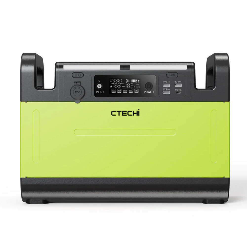Портативна зарядна станція CTECHi GT1500 1500W 1210Wh