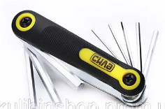 Набір шестигранників мультитул d1,5-8мм 8 шт СИЛА