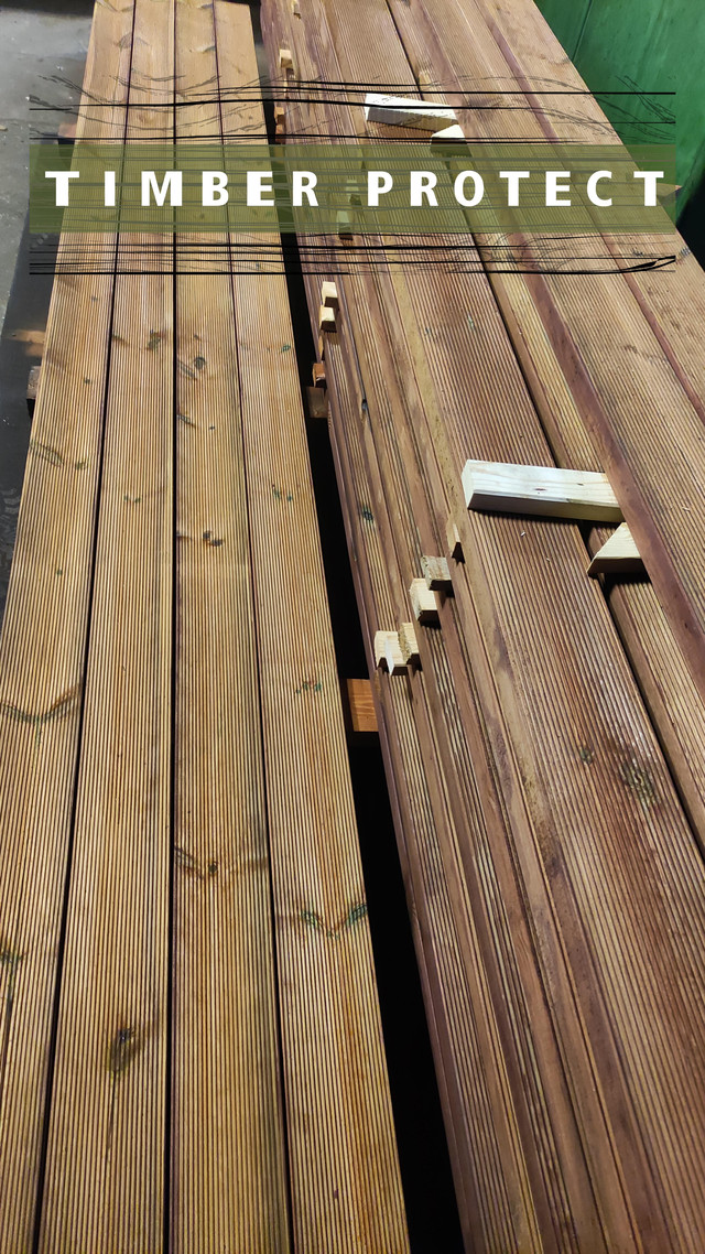 Террасная доска 35x140 импрегнированная (защищенная) из сосны