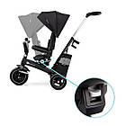 Велосипед триколісний KiderKraft EASYTWIST Black, фото 4