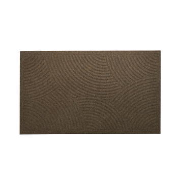 Килимок побутовий текстиль 60*90*0,5см К-503-3 коричневий ДУБНО