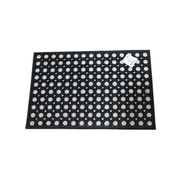 Килимок гума Соти 40*60*1,5см К-25 чорний ДУБНО