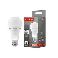 Лампа A68 10W E27 4000К 220V аккумуляторная LED Titanum