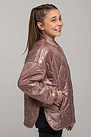 Куртка детская подростковая демисезонная для девочки Лика карамель весна-осень 140,146,152,158,164см