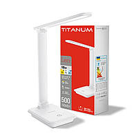 LED лампа настольная TITANUM TLTF-009W 10W 3000-6500K белая