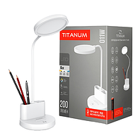 Лампа настільна LED 6W 2700-6000К 220V з акумулятором TLTF-011W Titanum, фото 3