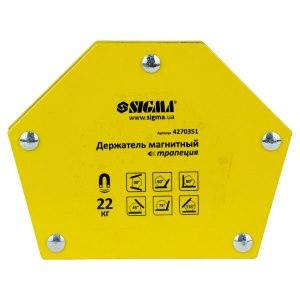 Тримач магнітний трапеція 22 кг 90*54*54*43мм (30,45,60,90,75,135°) SIGMA