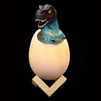 Ночник LED лампа "Динозаврик в яйце" с пультом ДУ