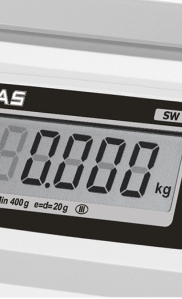 Контрастний дисплей ваг CAS SW Ваги для ресторана в Харкові