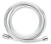 Шланг для душу 1/2" PVC 3 шари з підшипником сріблястий 175 мм Corso, фото 1