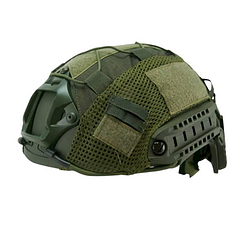Тактичний кавер (чохол) на шолом каску Fast Оливковий