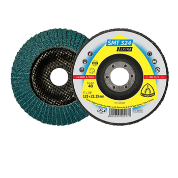 Диск пелюстковий торцевий d125мм T29 P80 SMT 324 Extra Klingspor