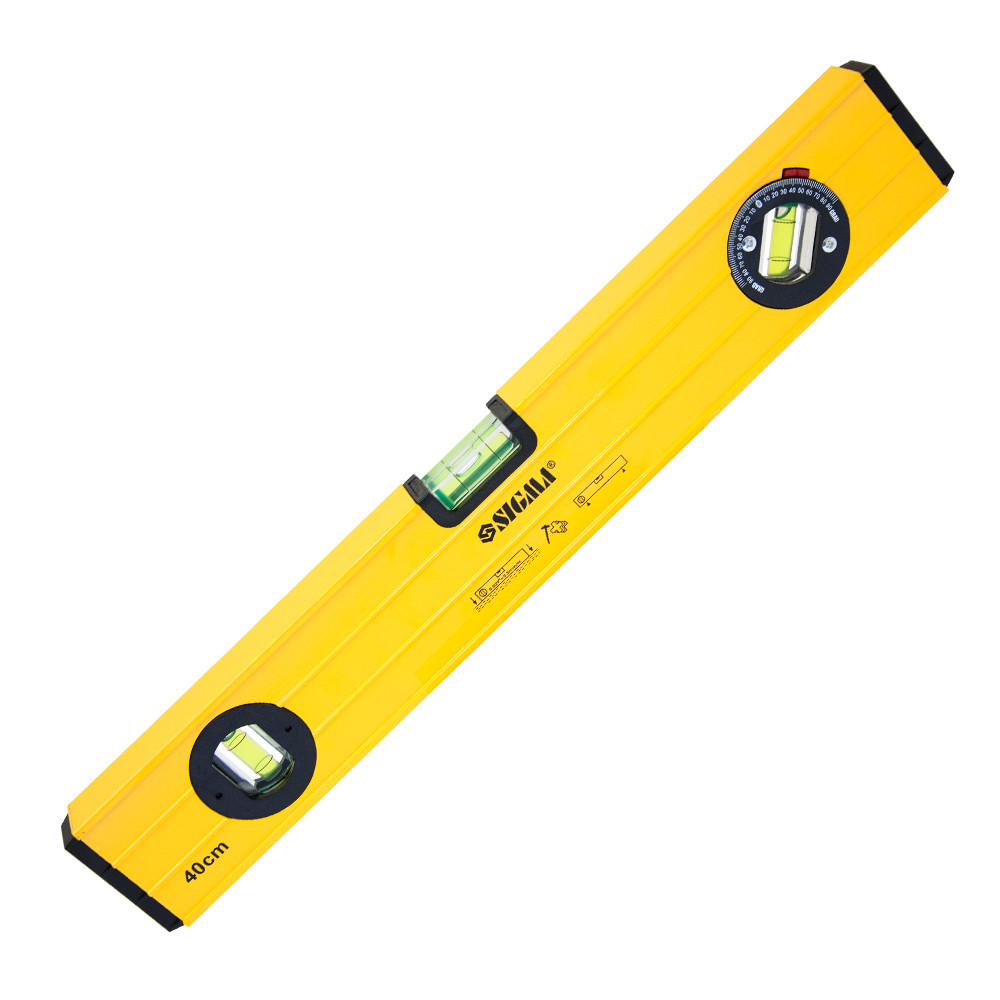 Рівень з поворотним вічком 2 рукоятки 40 см SIGMA, фото 1