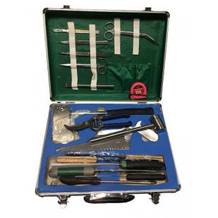 Набір інструментів для розтину тварин 1х17. НР-117