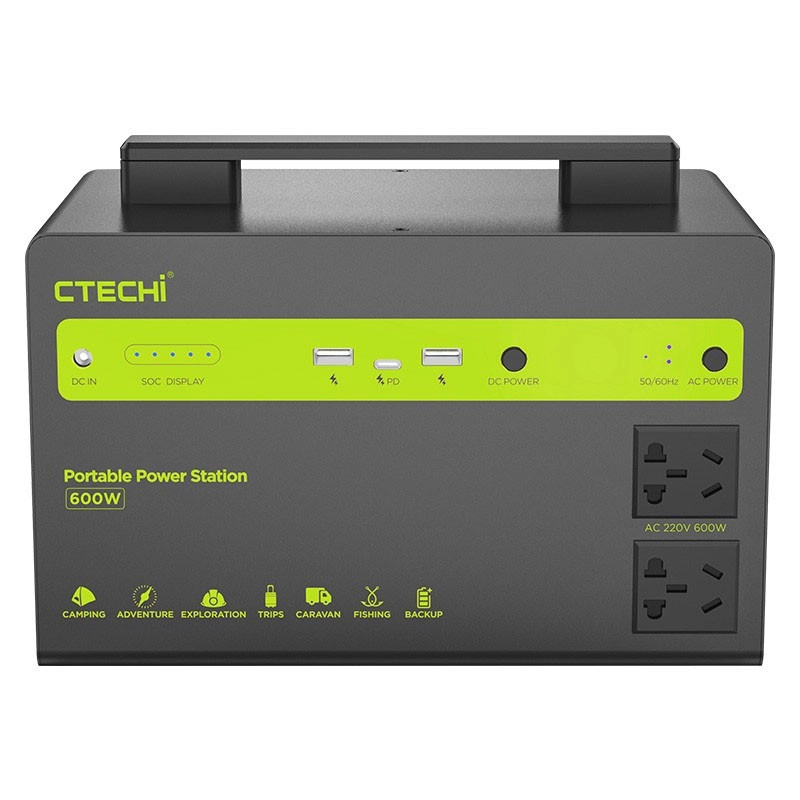 Портативна зарядна станція CTECHi BT-600 PRO 600W 691Wh
