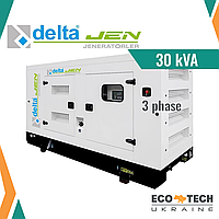 Дизельный генератор трёхфазный DELTA K4100D 30 кВА