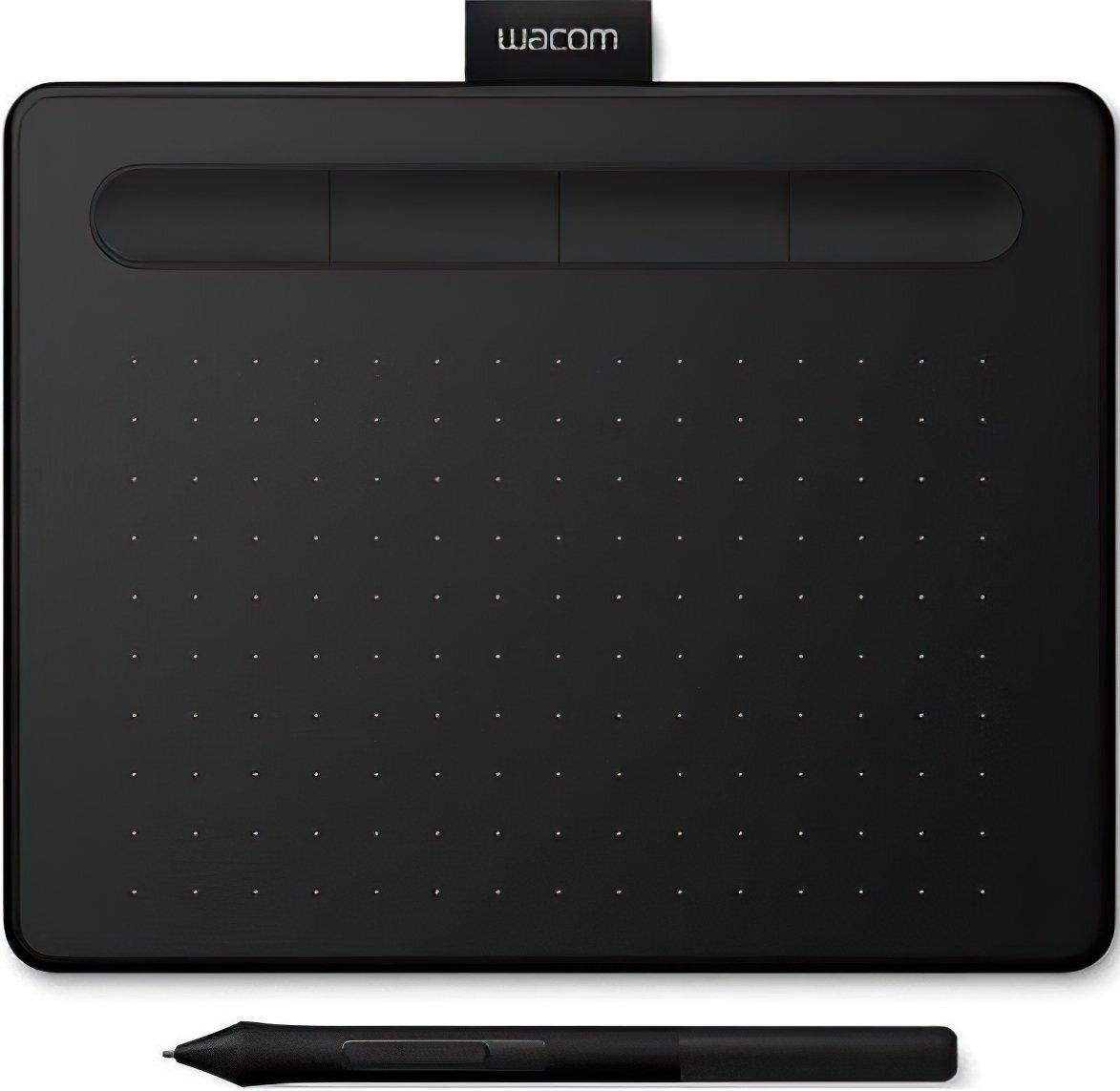 Графический планшет Wacom Intuos S Bluetooth Black Manga (CTL-4100WLK-M)