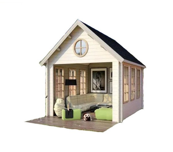 Сучасний сарай, госпблок для дачі з дерева 3.0х4,0 м. від виробника Modern barn - 50