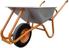 Тачка будівельна Budfix WB9618K 170 л, 200 кг, одноколісна,