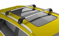 Багажник на крышу Jaguar XF 2012- на интегрированные рейлинги серый Turtle TRTL-60332
