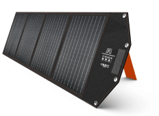Сонячна батарея для кемпінгу 100Вт IQ ENERGY BOX PV-100 монокристалічна портативна розкладна панель, фото 1