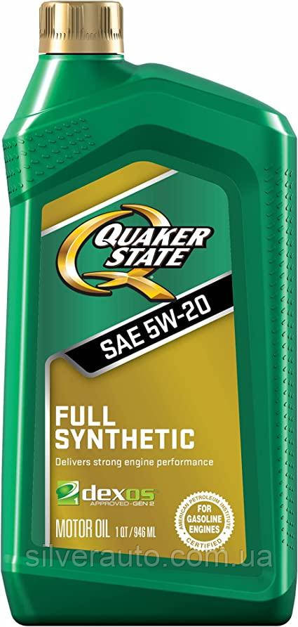 Моторна олива Quaker State Full Synthetic 5W-20 0,946 л - фото 1 - id-p1653302379