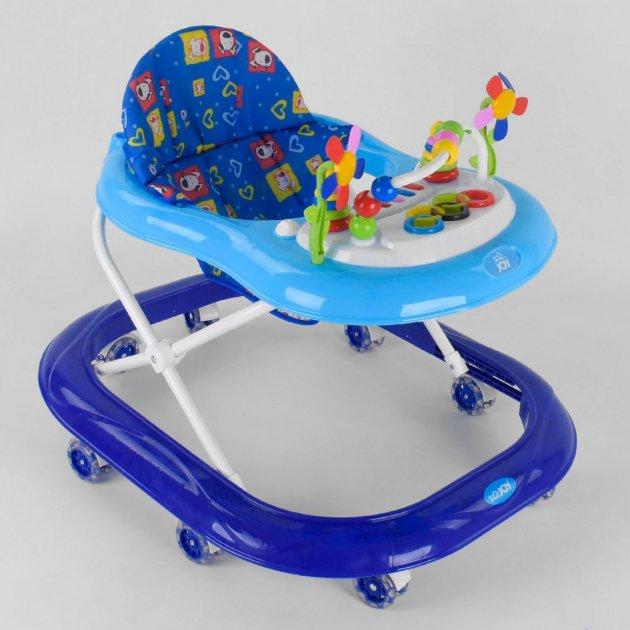 Ходунки дитячі Joy СН-205 (музика, ігрова панель, силіконові колеса, регулювання по висоті)
