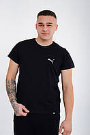 Чоловіча футболка Puma чорний+відб