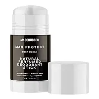 Mr.SCRUBBER - Натуральный парфюмированный дезодорант Man Protect Deep Ocean (50 г)