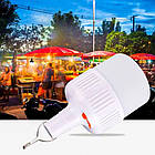 Підвісний ліхтар з гачком для кемпінгу, 5вт, USB, BK-1820 / Акумуляторна лампа для кемпінгу на гачку, фото 2