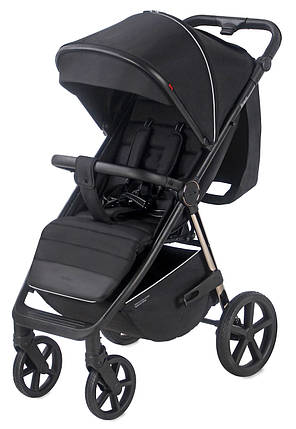 Дитяча коляска прогулянкова CARRELLO Bravo CRL-5515 Jet Black Чорна, фото 1