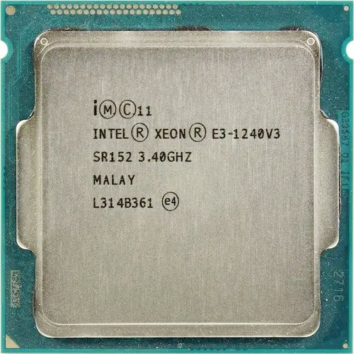 Процессор Intel® Xeon® E3-1240 v3, LGA1150 up to 3.80GHz ( i7-4770)