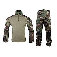 Комплект униформы Emerson G2 Combat Uniform Woodland, Woodland, Medium Regular