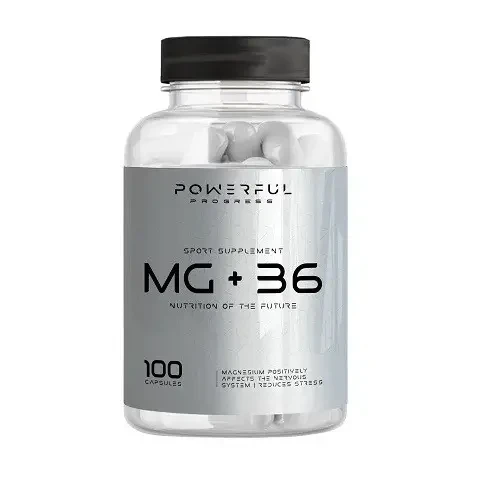 Вітаміни Powerful Progress Mg + B6 100 Caps