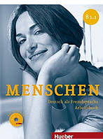 Книга Menschen B1/1, Arbeitsbuch mit Audio-CD (+ Audio CD) (мягкий) (Нем.) (Hueber)