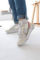 Жіночі кросівки Nike React Element 87 Sail Light Bone AQ1090-100