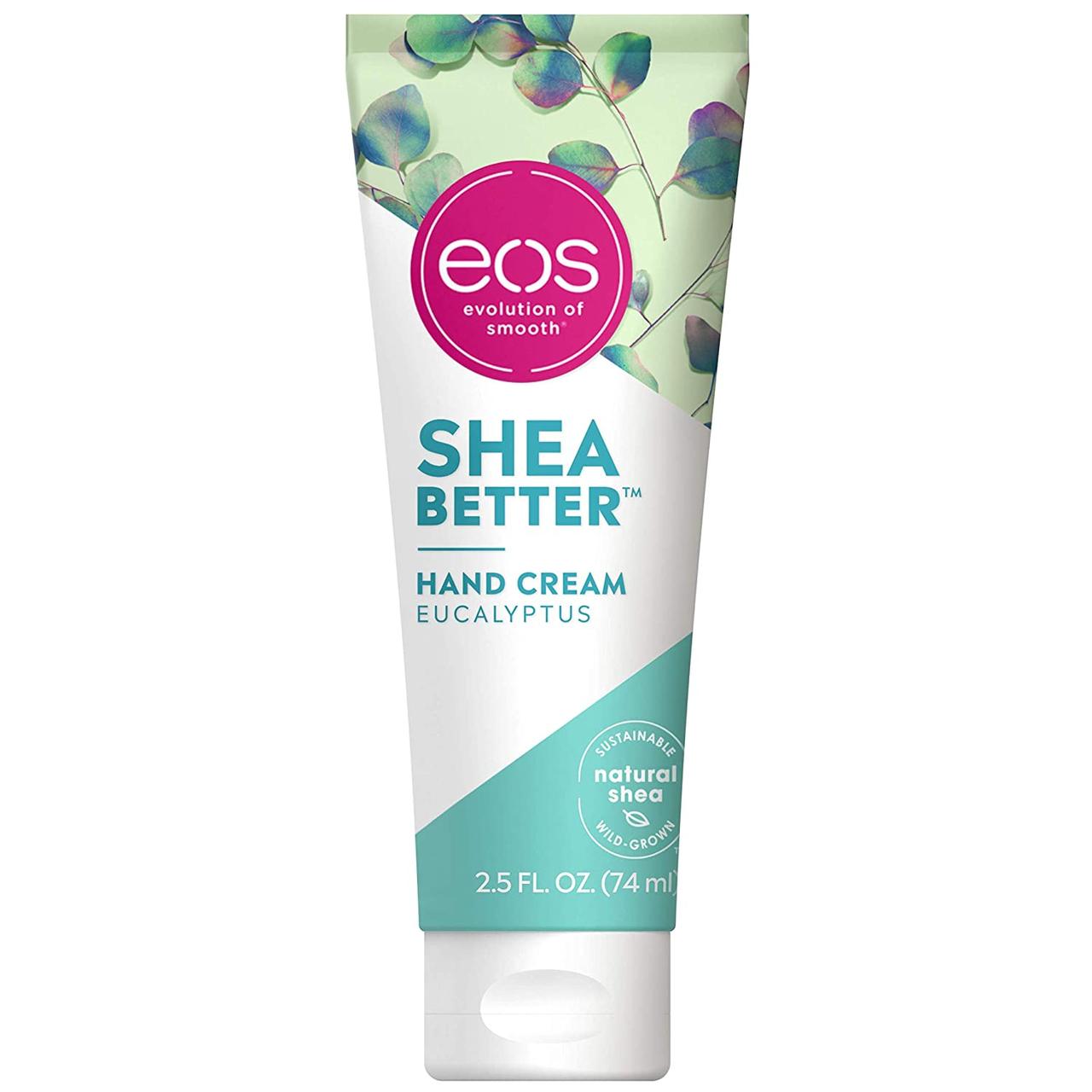 Крем для рук з олією ши EOS Shea Better Hand Cream Eucalyptus 74 мл