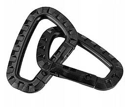 Карабін тактичний ABS (2 шт.) MIL-TEC  Black 15921002