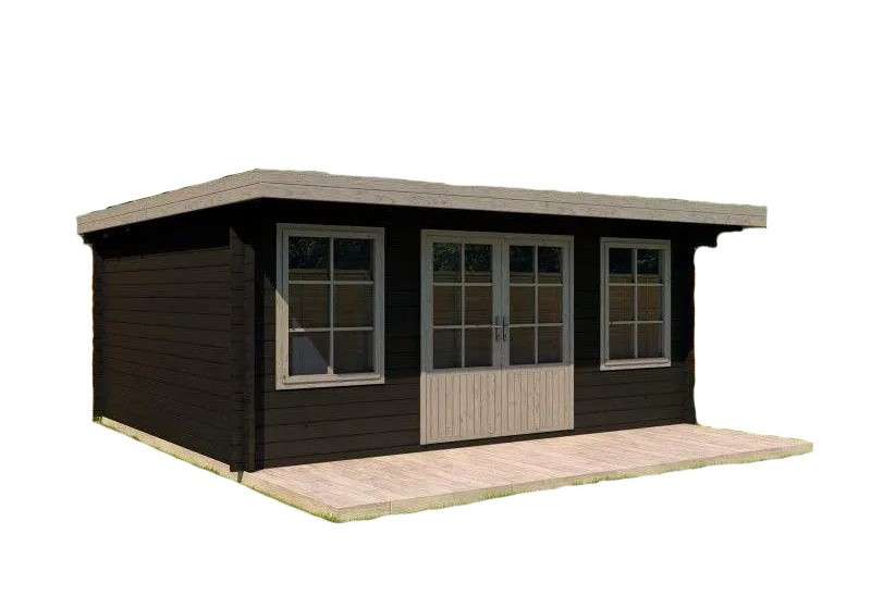 Сучасний сарай, госпблок для дачі з дерева 5.1х4,9 м. від виробника Modern barn - 47
