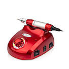 Фрезер для манікюру BUCOS ZS-603 PRO 45W 35000 об + 6 фрез, червоний, фото 3