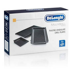 Пластини для електрогриля Delonghi DLSK153 Black змінні