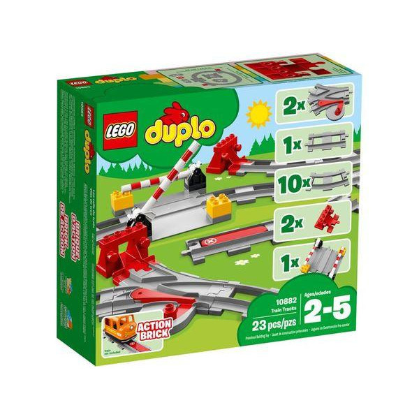 Lego Duplo Залізничні колії 10882, фото 1