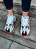 Жіночі кросівки Reebok DMX 1200 Low White Black Red CN7590, фото 2