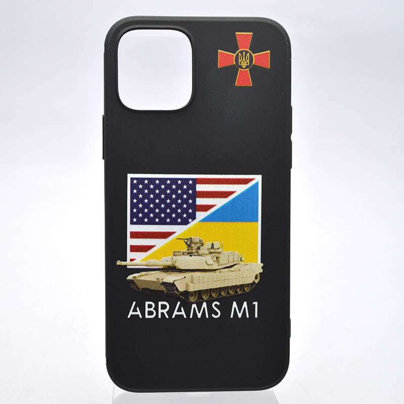 Чохол з патріотичним принтом (малюнком) TPU Epic Case для iPhone 12/iPhone 12 Pro (Abrams 1), фото 1