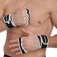 Перчатки атлетические для поднятия веса ZG-3616 S Черно-белый (35363017)
