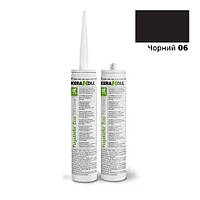 Силіконовий герметик Fugabella Eco Silicone 06 (Чорний) 310 мл