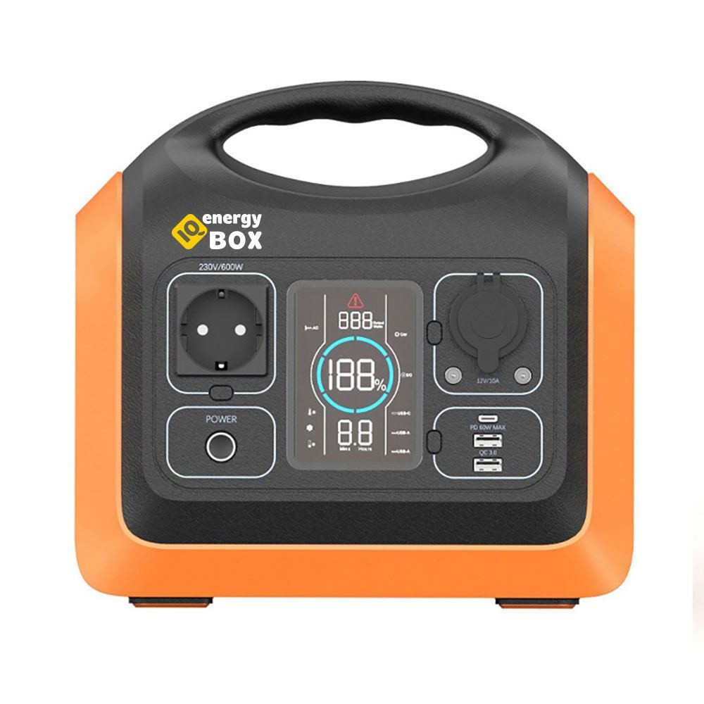 600 Вт портативна електростанція IQ ENERGY BOX UPP600 з АКБ 595Вт*ч, 220В
