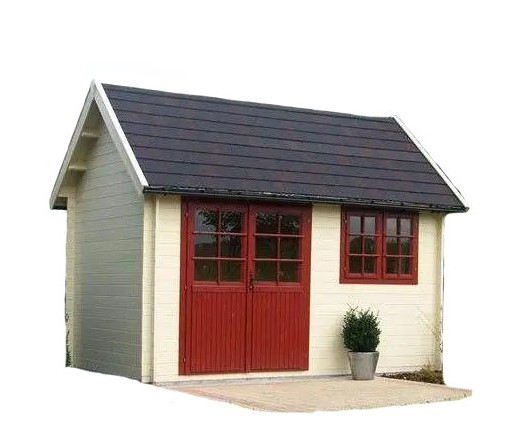 Сучасний сарай, госпблок для дачі з дерева 3.4х2,5 м. від виробника Modern barn - 41